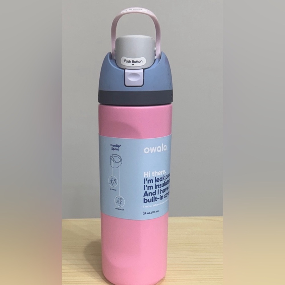 Pink and Blue Owala